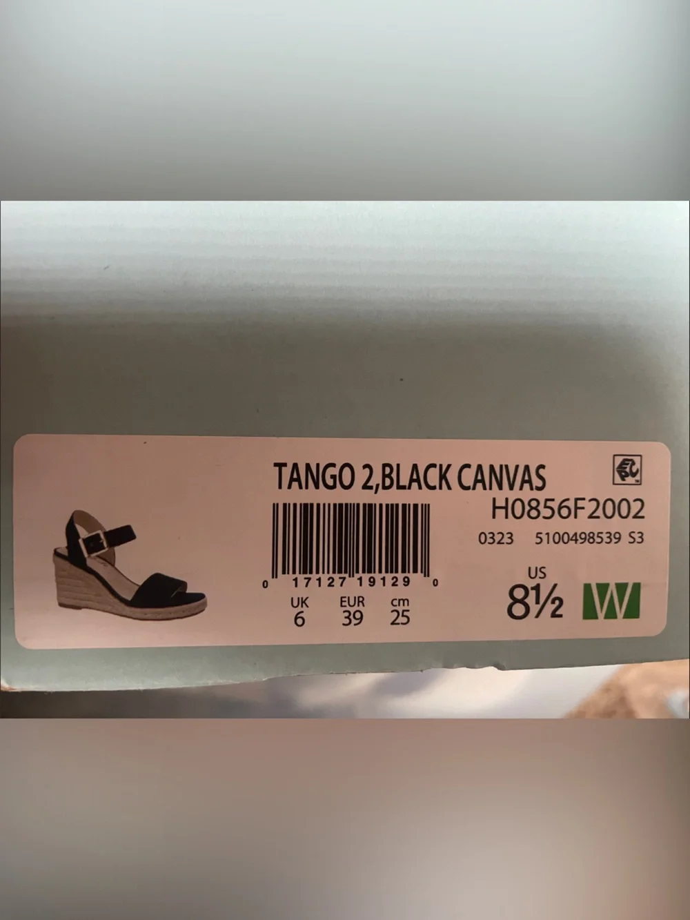 Life Stride Black Canvas Wedge Sandals with Ankle Strap